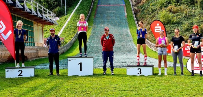 Kim Amy Duschek mit zwei Podestplätzen beim DSV Schülercup in Isny